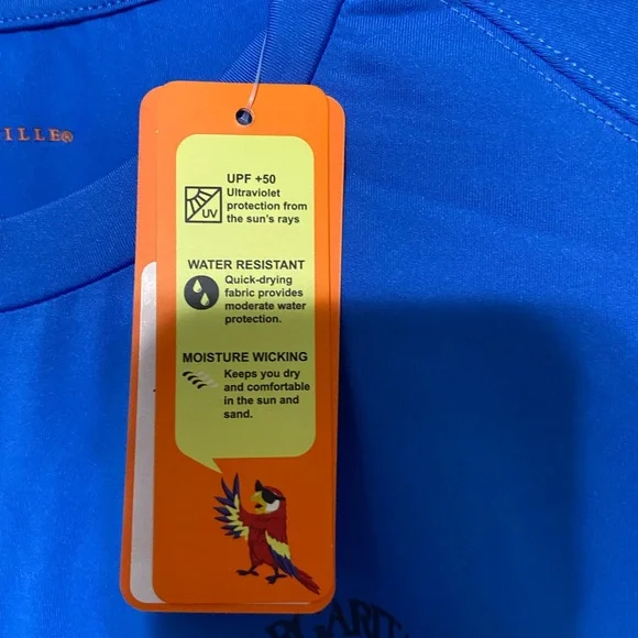 Margaritaville Blue Long Sleeve Tee - Picture 6 of 6